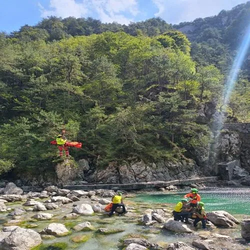 Emergenza nei fiumi e in montagna: triplo intervento in poche ore per il Soccorso Alpino