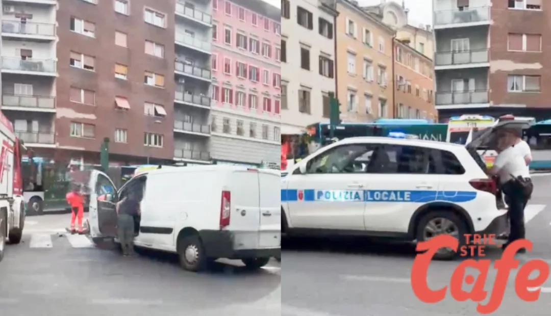Investito da un furgone in Piazza Sansovino: un pedone in ospedale