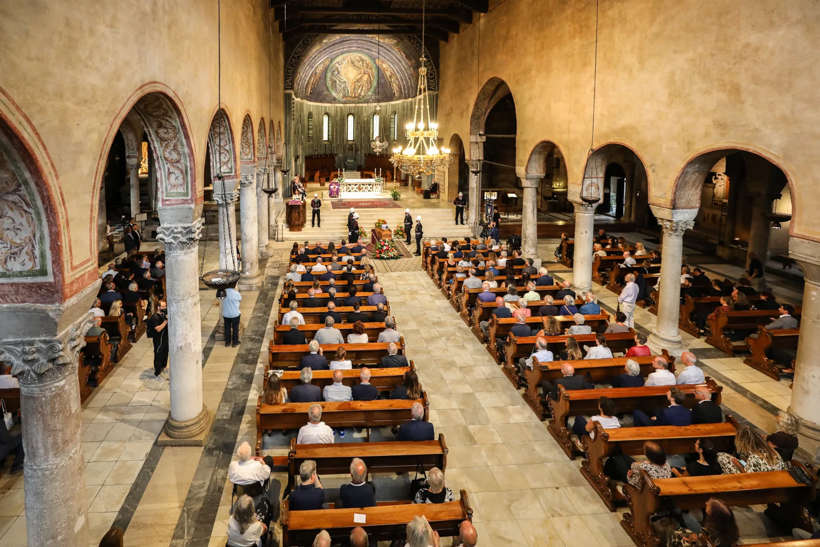 Celebrato nella Cattedrale di San Giusto il funerale dell'assessore Giorgio Rossi