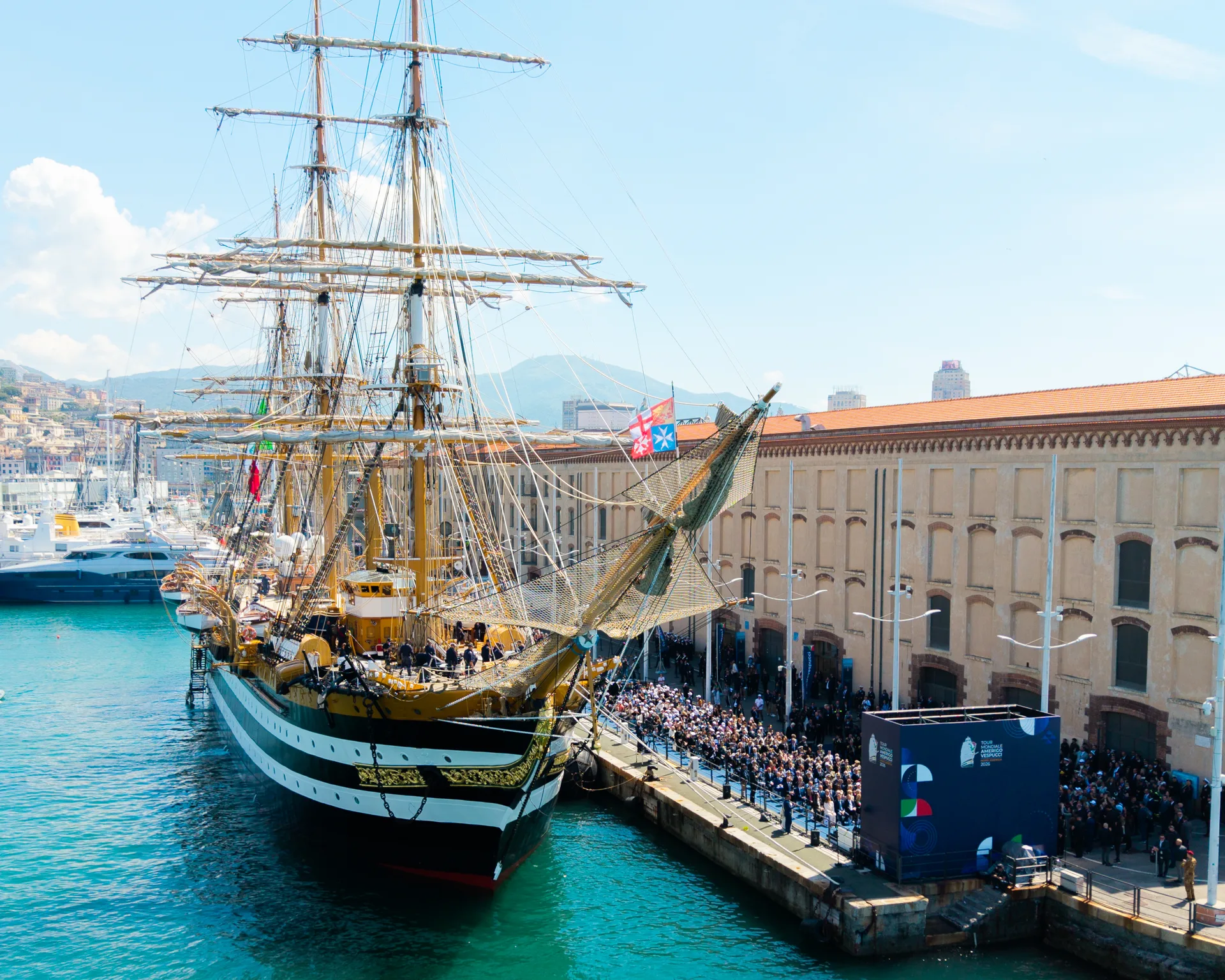Amerigo Vespucci a Trieste, scatta la grande festa: visite gratuite, eventi e grandi ospiti
