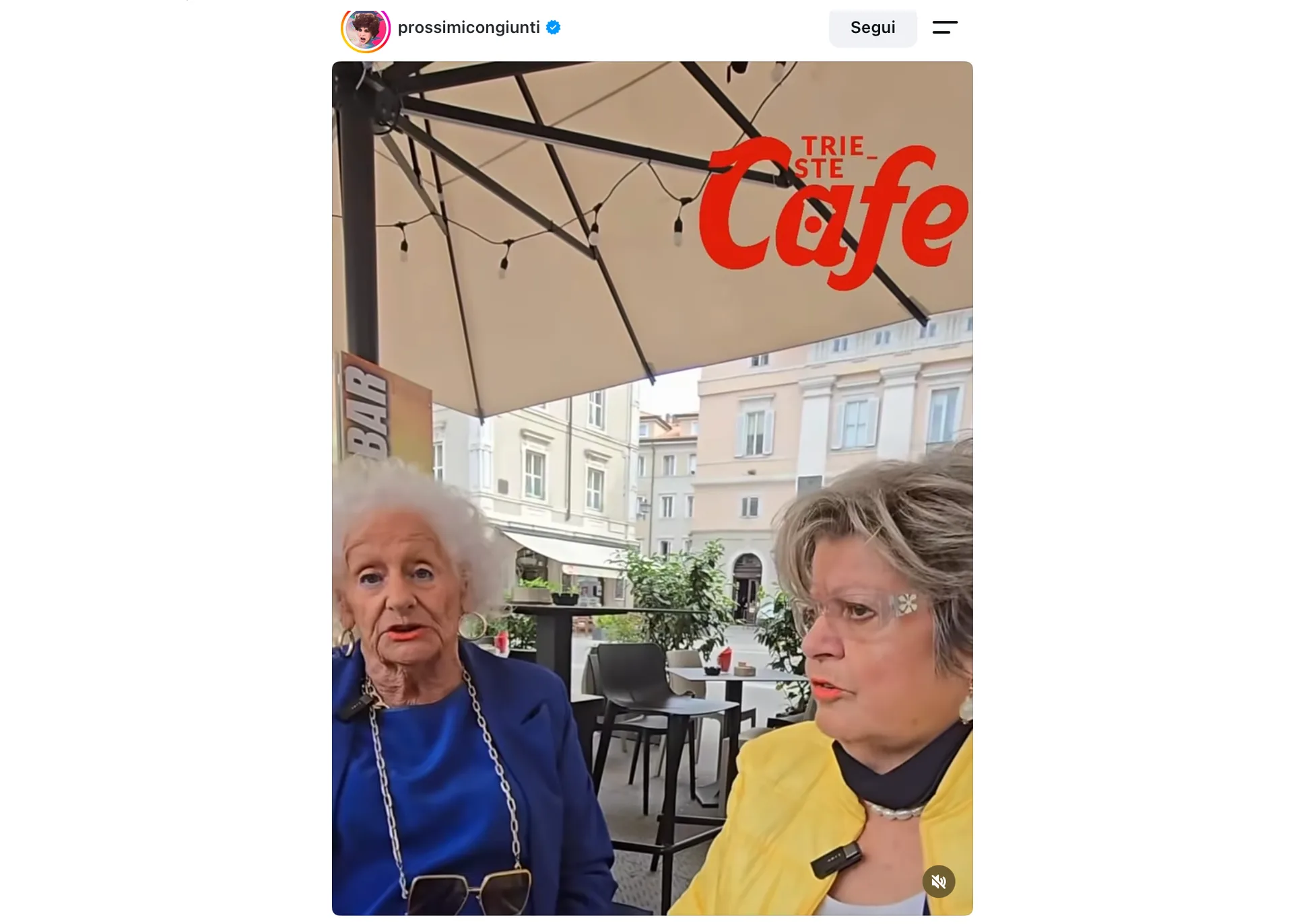 Brigida e Nunzia di nuovo virali: la pagina “Prossimi Congiunti” strappa un sorriso ancora una volta