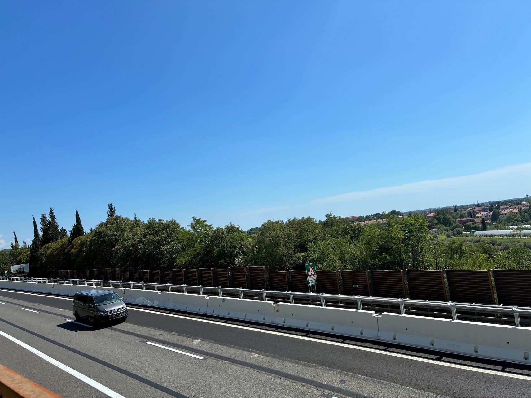 A4: nuove barriere spartitraffico Lisert - Redipuglia e ampliamento ...