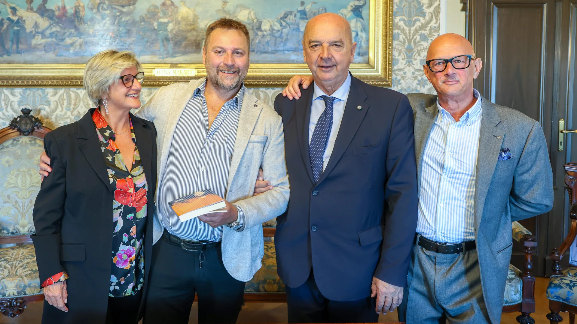 Il sindaco ha incontrato l'avvocato e scrittore Andrea Comisso