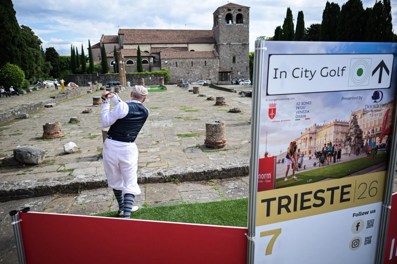 Trieste capitale del golf urbano: In City Golf conquista il centro con 72 giocatori da tutta Europa