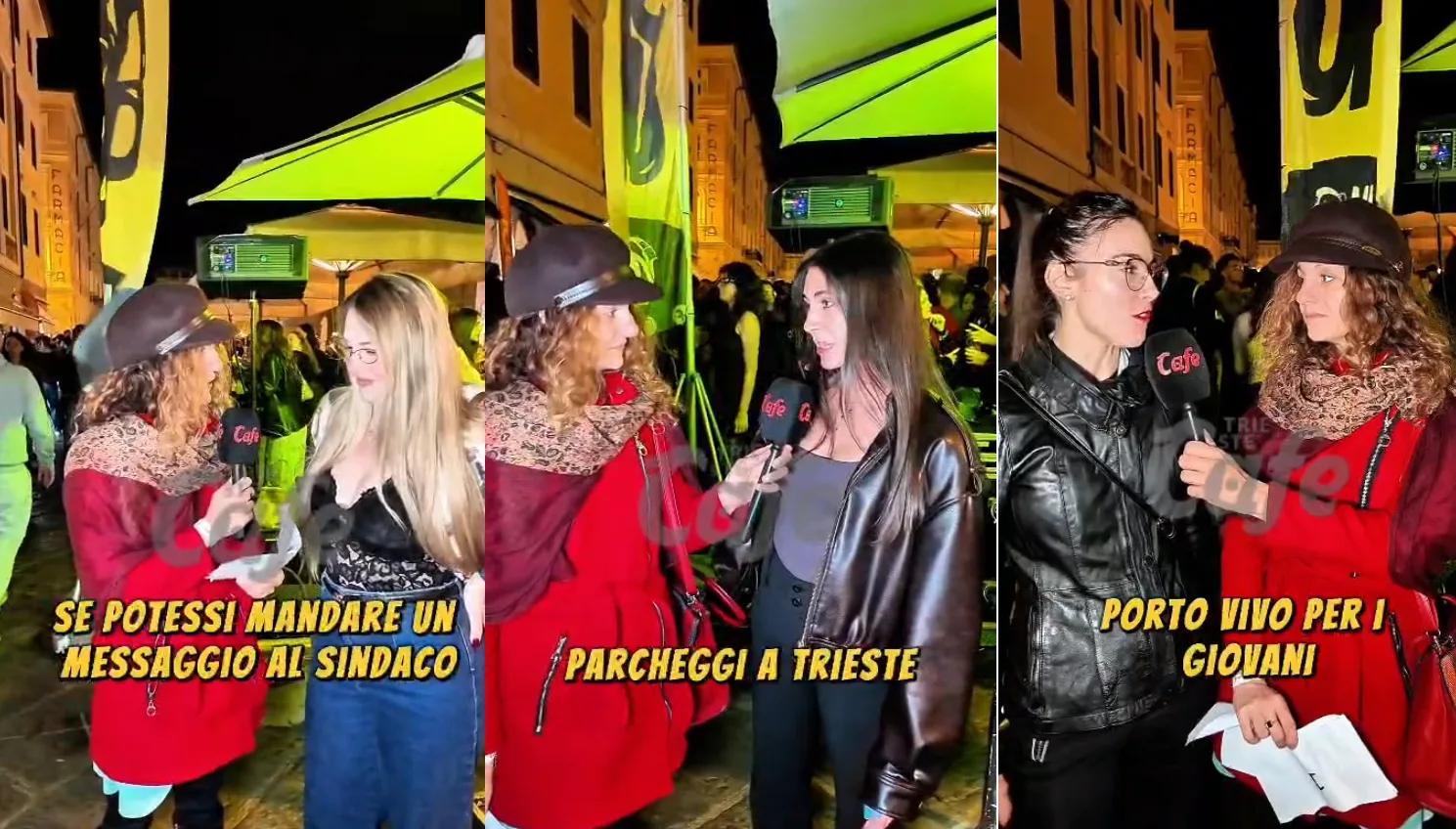 Trieste, i giovani mandano un messaggio a Dipiazza: «Più parcheggi, bus notturni e discoteche» (VIDEO)