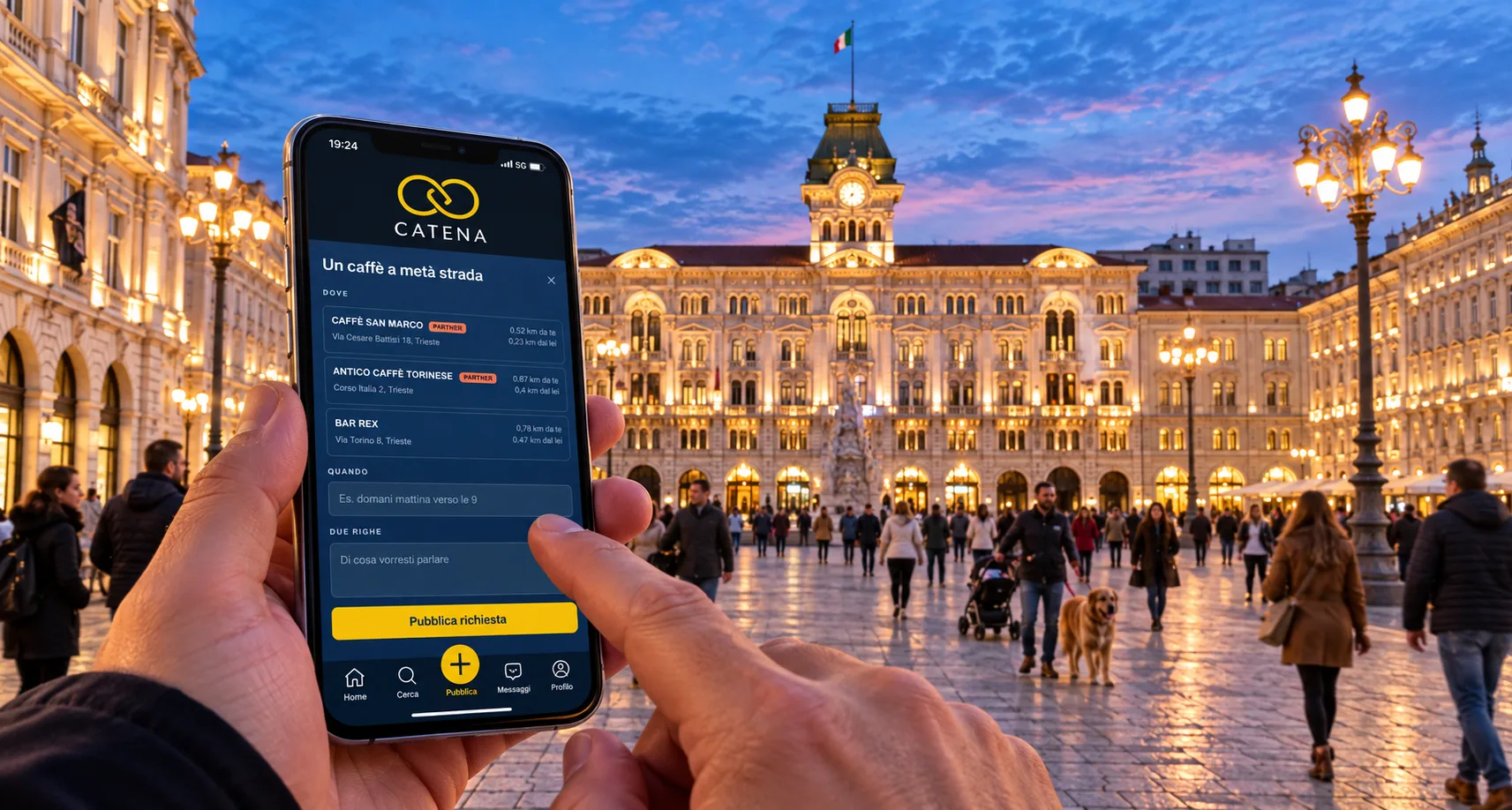 “Conosci qualcuno bravo?” A Trieste arriva Catena, il social che rivoluziona il passaparola