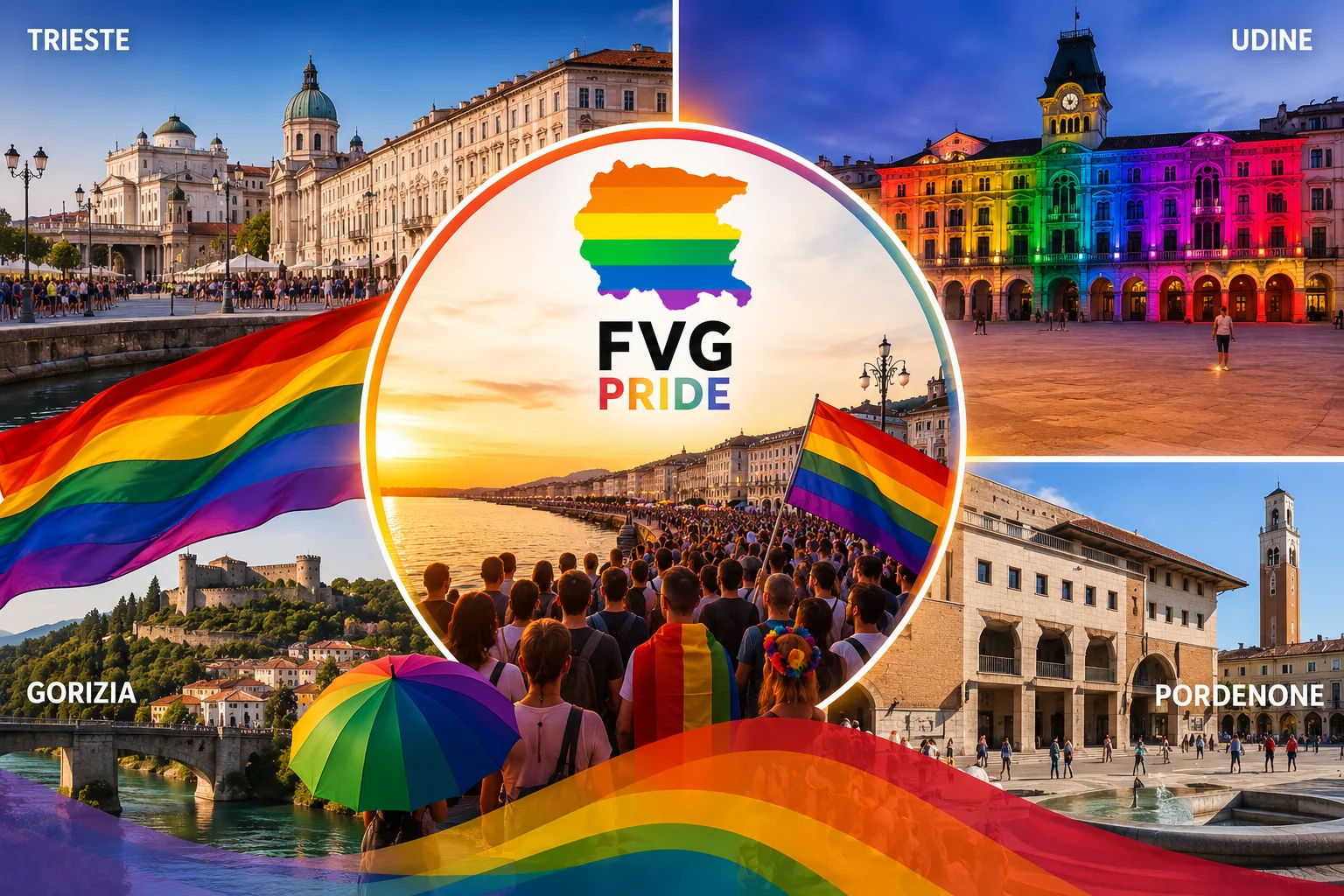 FVG Pride, Ambra Canciani: “La forza del progetto è il dialogo tra Trieste, Udine, Gorizia e Pordenone” (VIDEO)