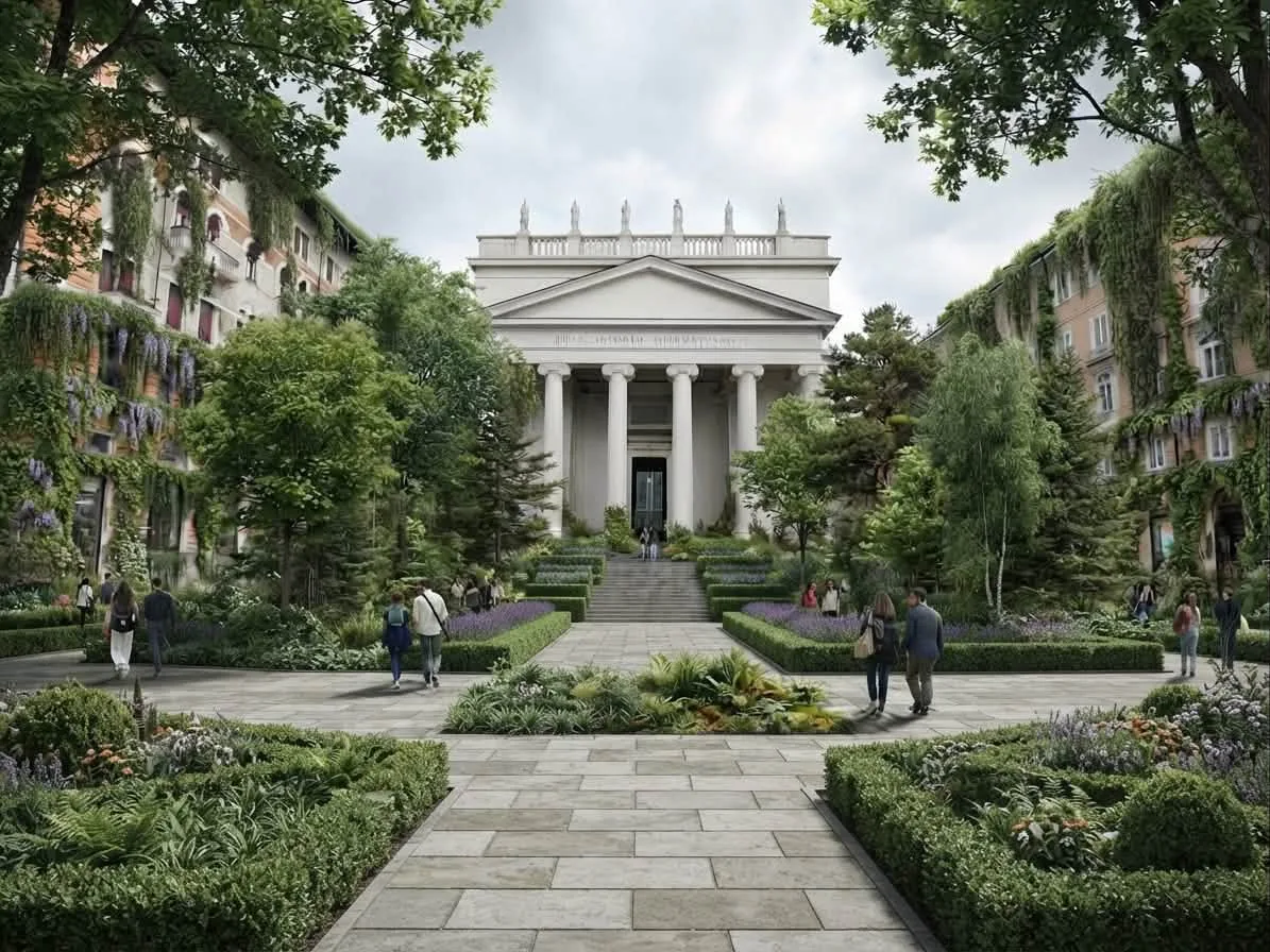 Trieste sogna una nuova piazza Sant’Antonio: verde, eleganza e un grande giardino nel cuore della città