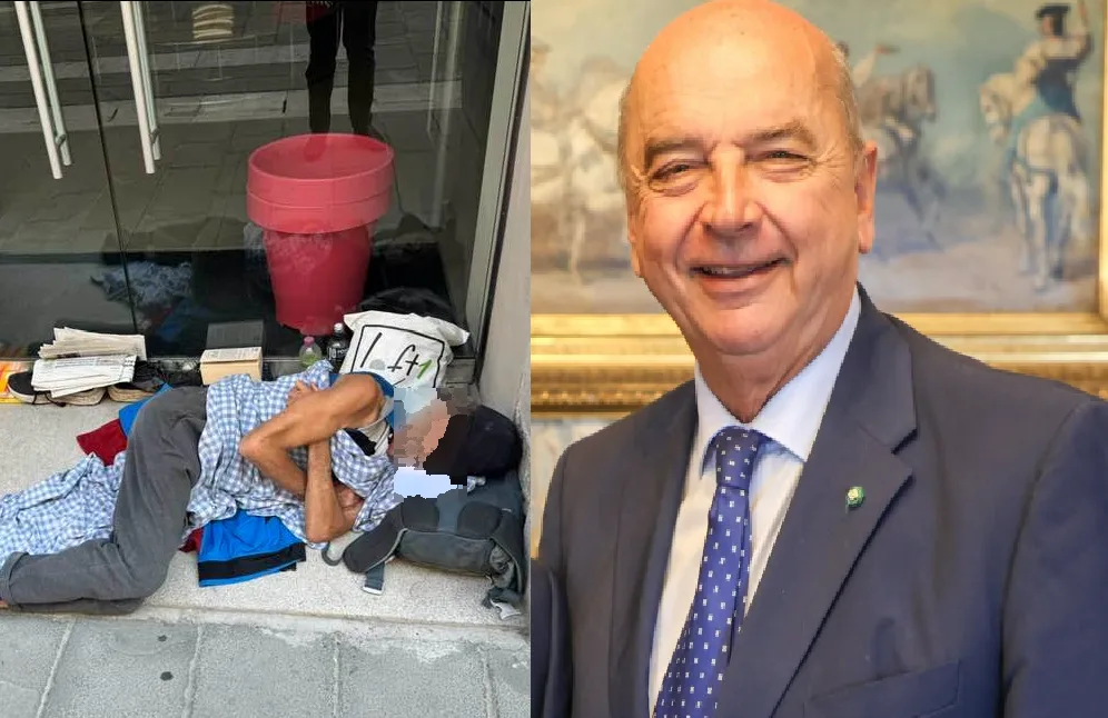 Dipiazza: «Basta», il post che chiede più attenzione per decoro e fragilità