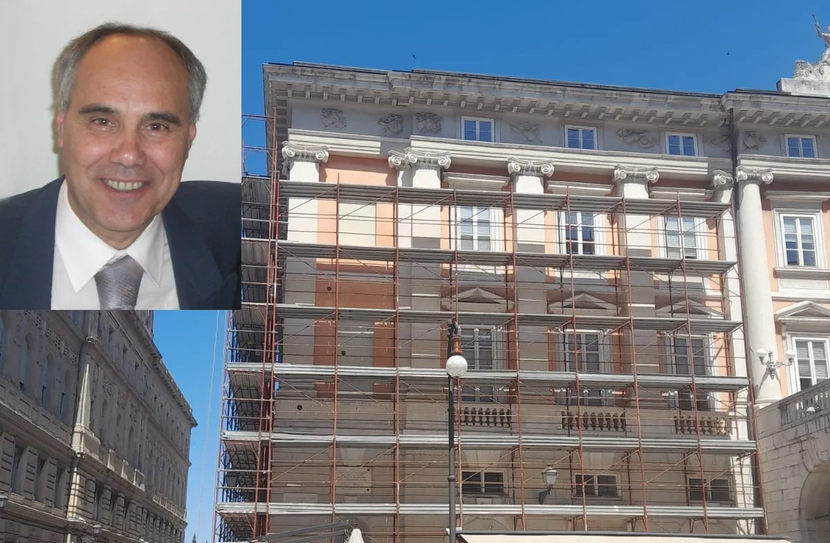 Restauro del Teatro Verdi, Salvatore Porro: «Salviamo le palle di cannone sulla facciata»