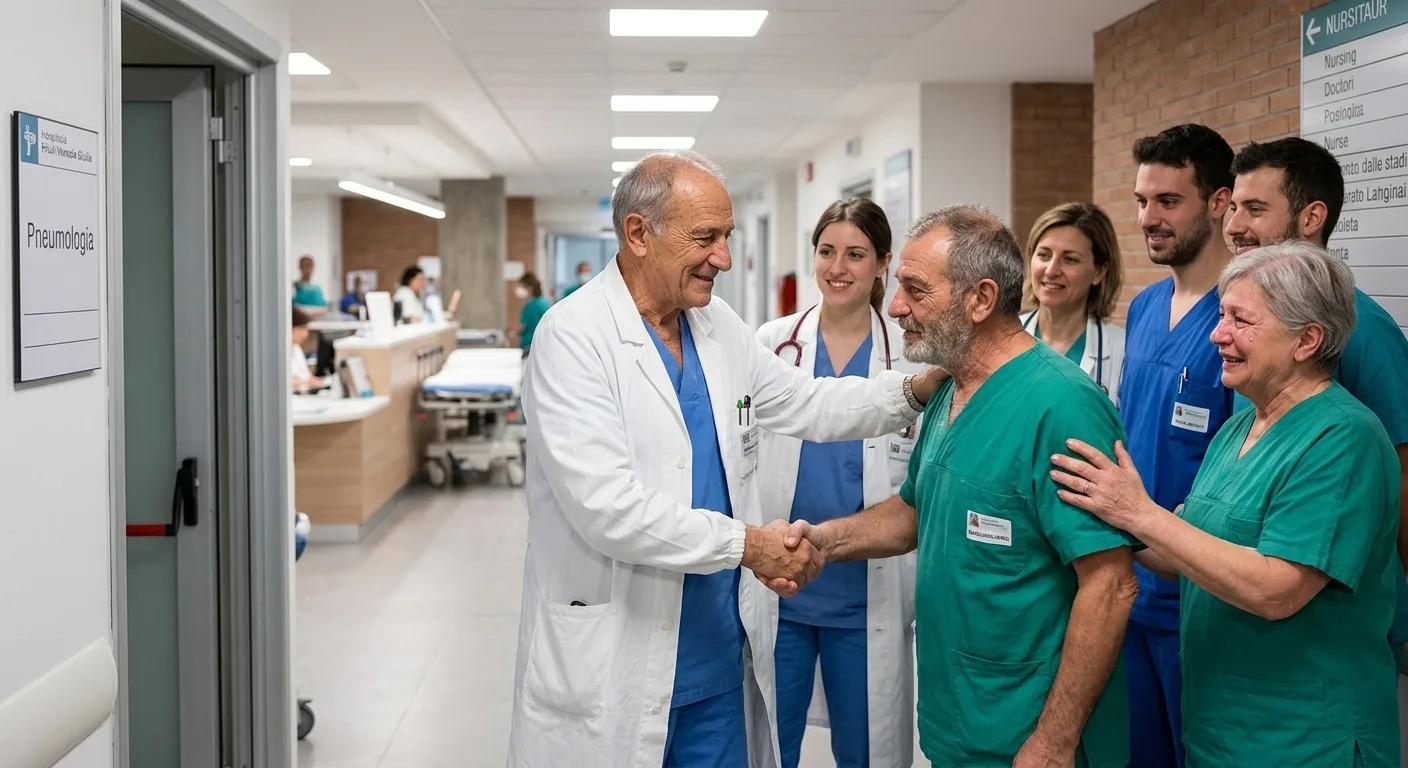 Il ringraziamento di un medico nel momento del bisogno: «Grazie agli OSS della Pneumologia, il vostro lavoro è insostituibile»