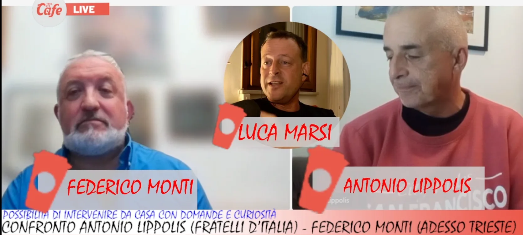 Piazza Libertà, Lippolis: «Carità in un altro ambiente». Monti: «Garantire sicurezza e dignità»(VIDEO)