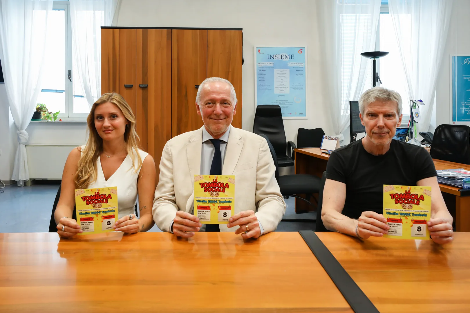 Prima tombola sociale a Trieste, parte del ricavato andrà all'associazione "Io tifo Sveva" (VIDEO)