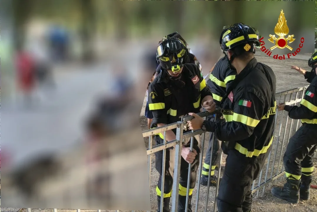 Fvg, piccolo del 2024 incastrato nella ringhiera dell’area giochi: liberato e subito di nuovo a giocare