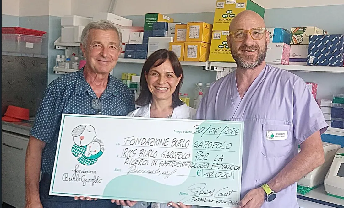 Celiachia, nuova spinta alla ricerca al Burlo Garofolo grazie al sostegno della Fondazione Burlo
