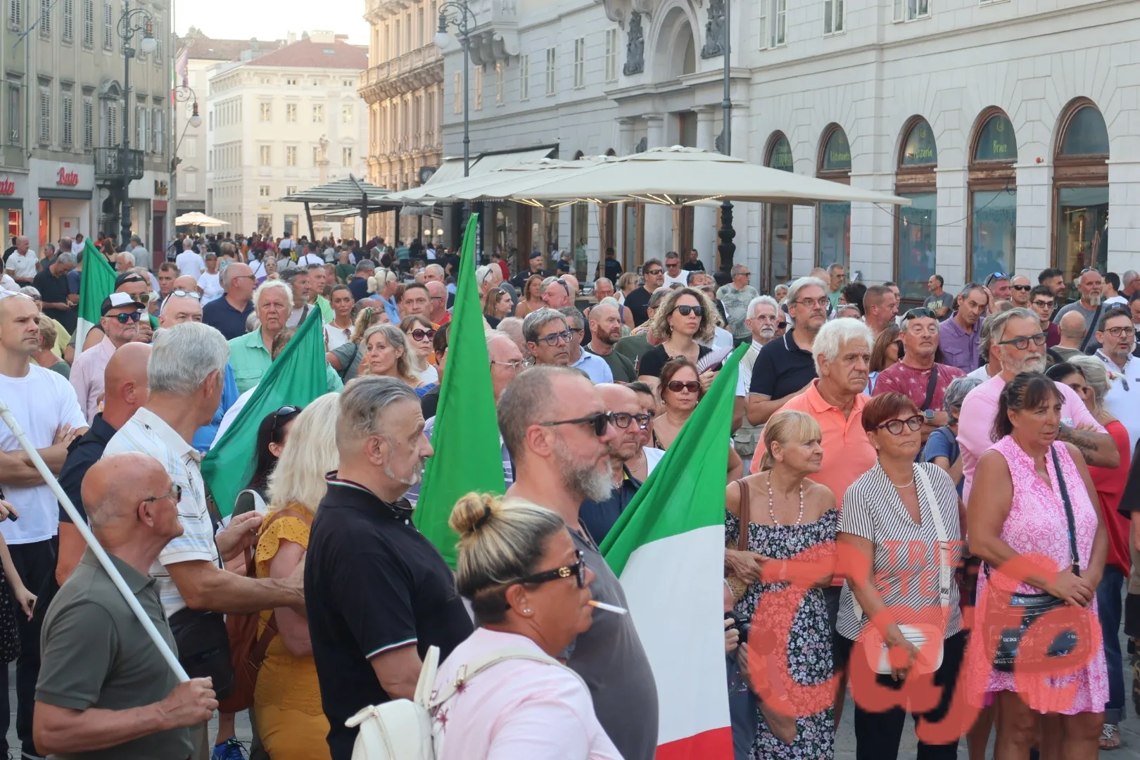 Sicurezza a Trieste, circa 300 cittadini alla manifestazione: «Servono risposte concrete» (FOTO- VIDEO)