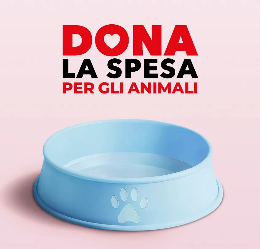 L'11 luglio al supermercato la spesa solidale per gli animali