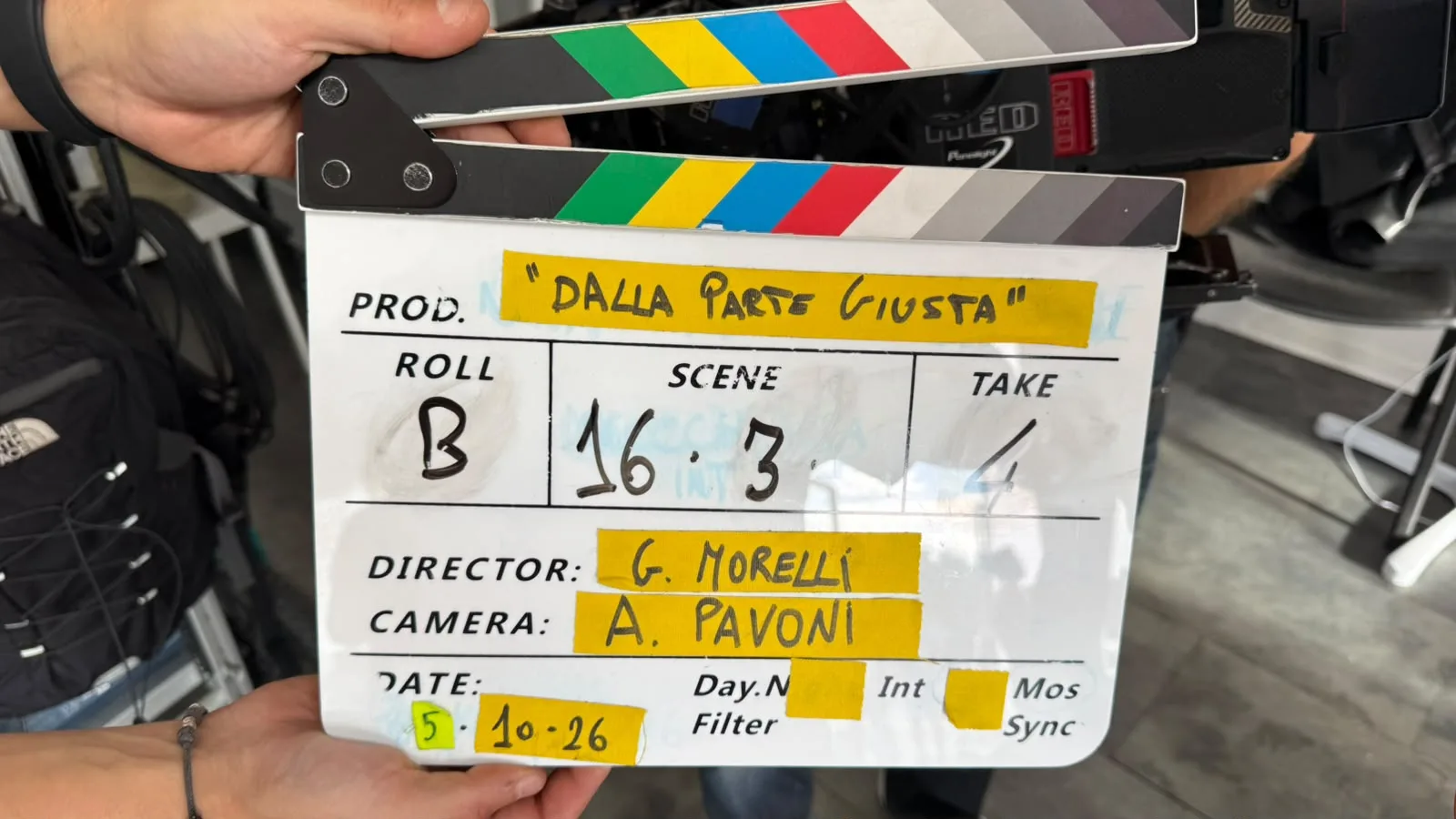 Giampaolo Morelli sul set di “Dalla parte giusta”: quattro settimane di riprese tra Trieste e il Carso triestino
