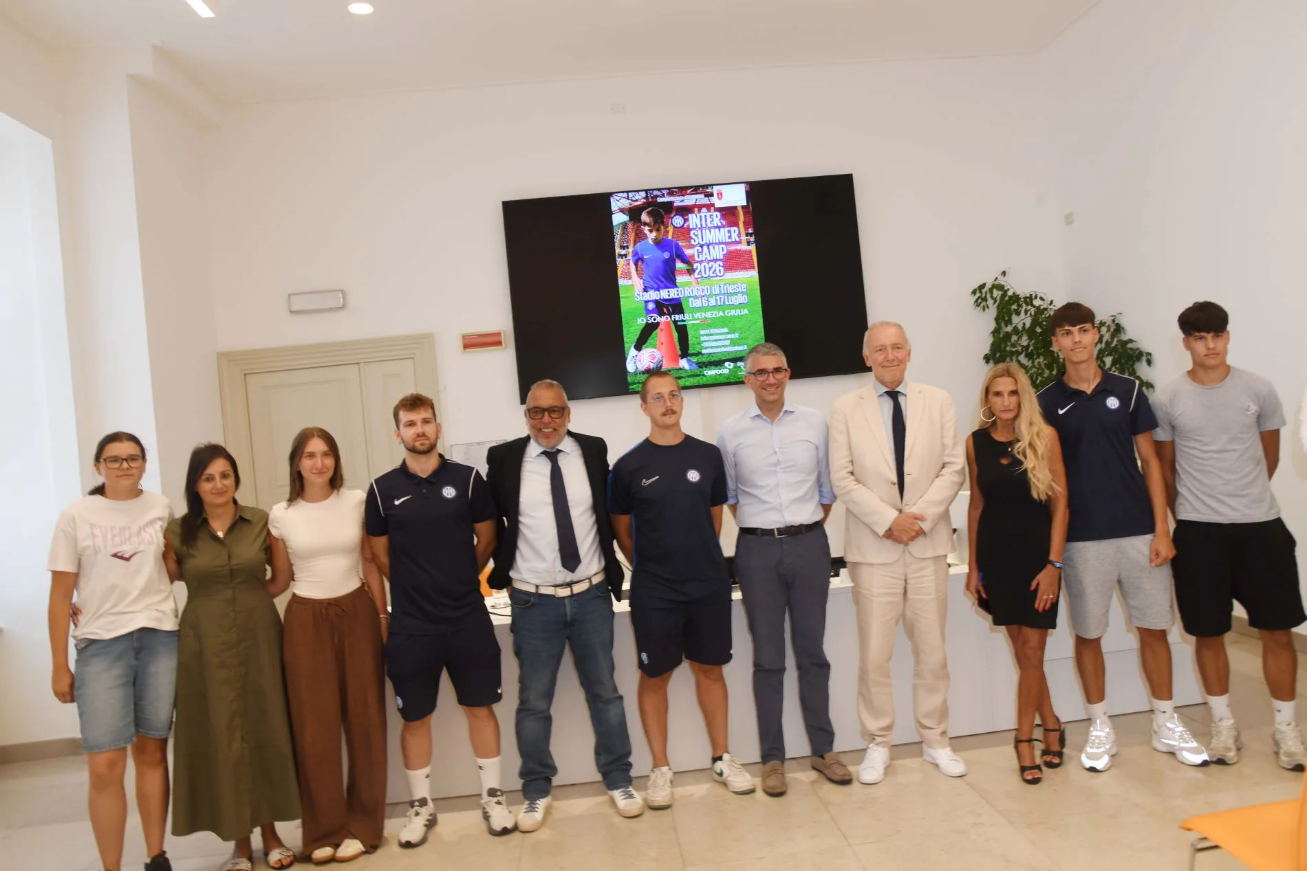 Eventi. Roberti: "Inter Summer Camp promozione per Trieste e Fvg"