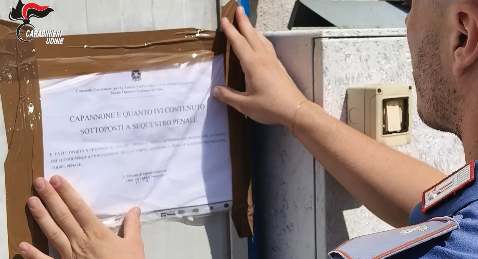 Svelata carrozzeria abusiva a Udine: i Carabinieri sequestrano capannone e auto di lusso per un milione di euro