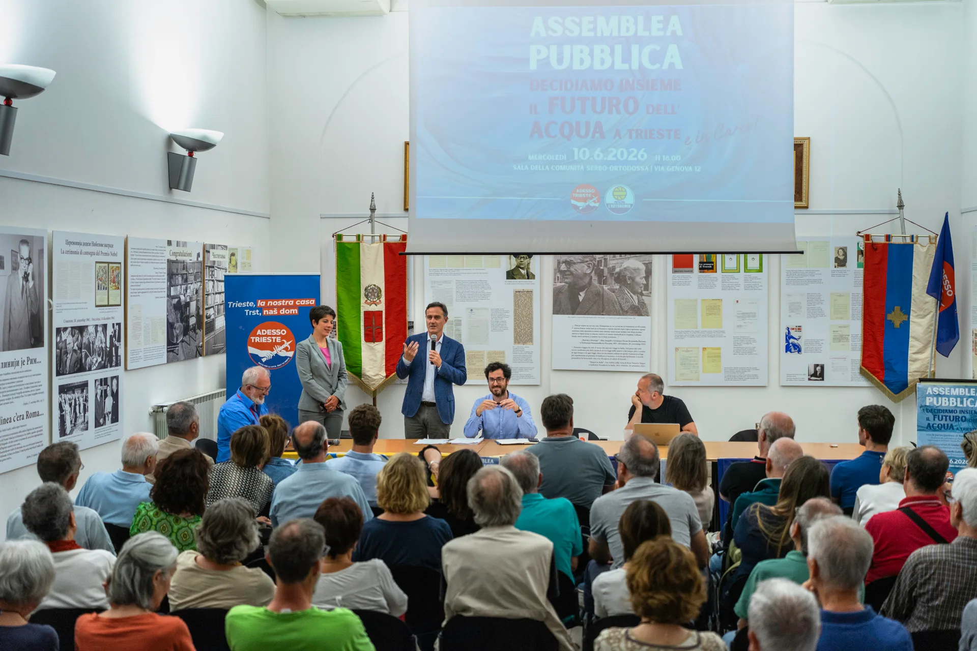 Assemblea pubblica sul futuro dell’acqua: delineata la strada per ripubblicizzare il servizio