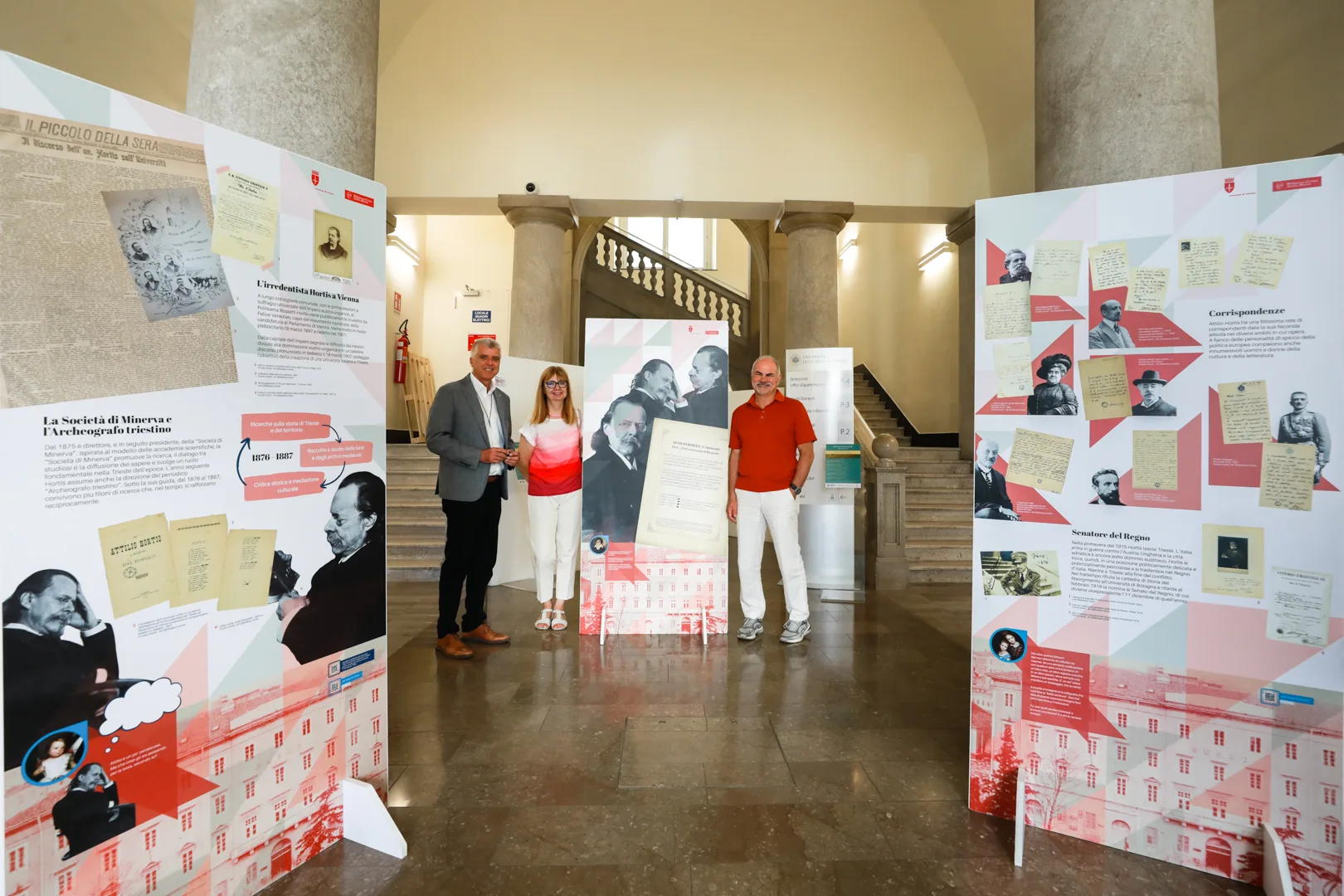 La mostra itinerante "Attilio Hortis. L'eminente" approda al dipartimento studi umanistici