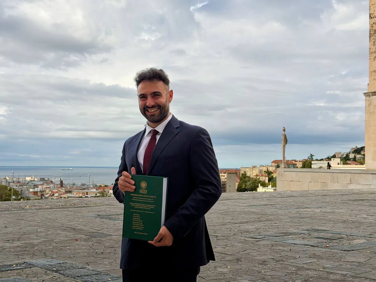 L'Università di Trieste celebra il primo Dottore di Ricerca del Genio Navale della Marina Militare