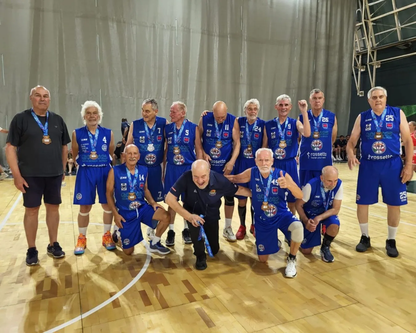 Basket. Bernardis (Fp): "Nazionale over 75 Ita-Slo è bronzo ad Atene"
