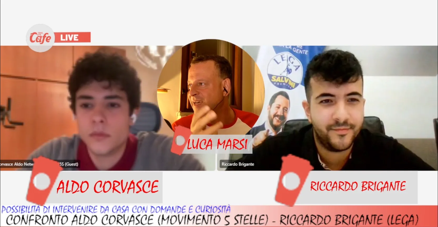 Giovani al voto, Corvasce-Brigante: «immigrazione può essere risorsa», «Va governata, non subita» (VIDEO)
