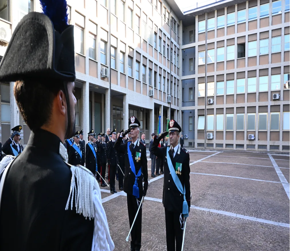Cerimonia di avvicendamento del comandante della Legione Carabinieri "Friuli Venezia Giulia"
