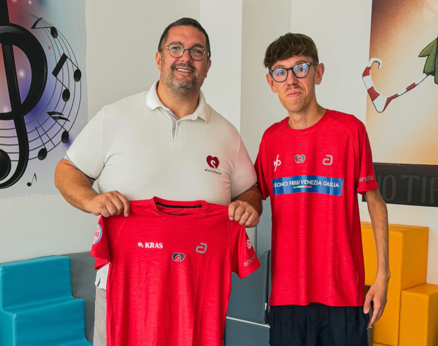 Matteo Parenzan scende in campo con l'associazione "Io Tifo Sveva"