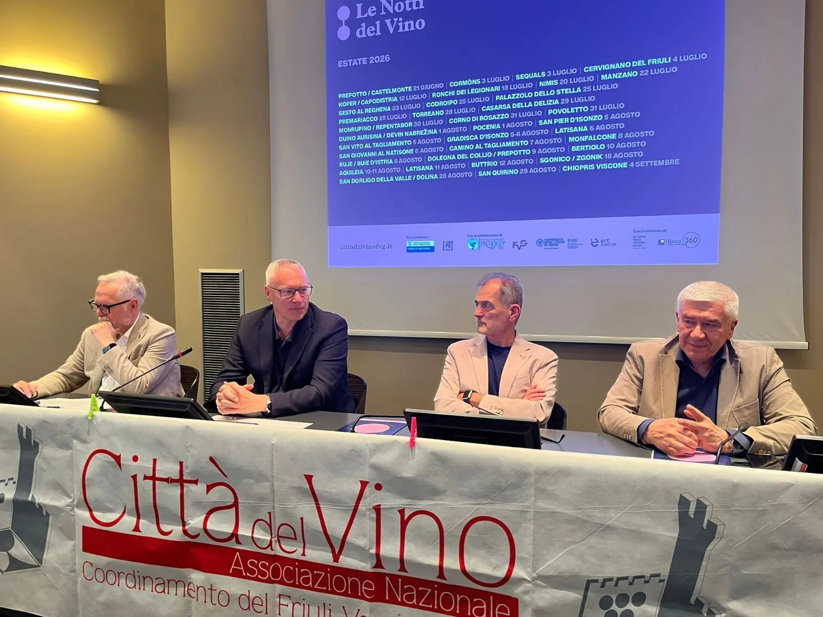 Notti del vino. Bordin: "Estate di tradizioni e socialità in tutto il Fvg"