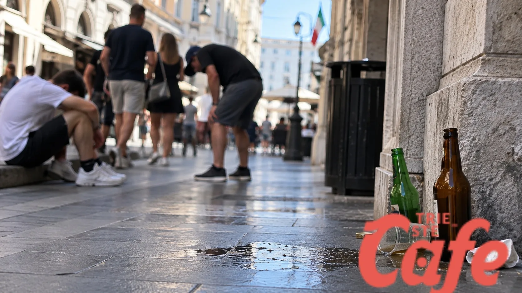 Oktoberfest a Trieste, «È mezzogiorno e c’è già chi vomita in strada»: commerciante infuriato