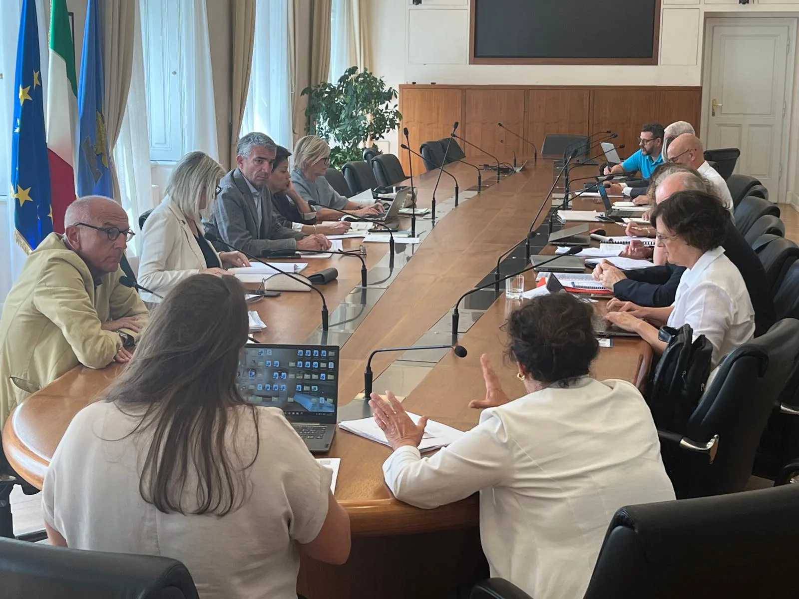Province. Roberti, "prima riunione della Cabina di regia"